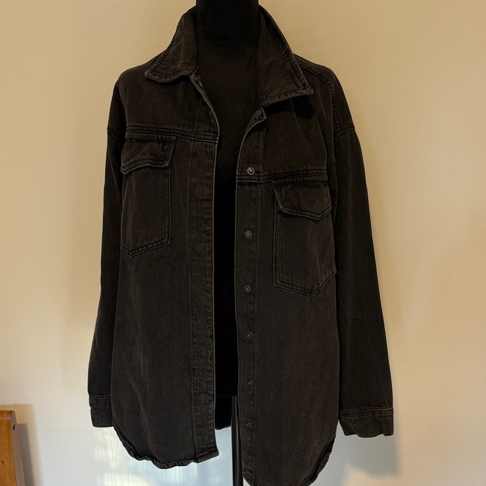 Pistola Black Denim Jacket